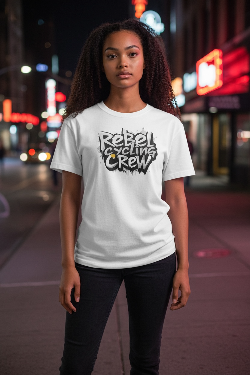 Concrete Drip Tee (White)